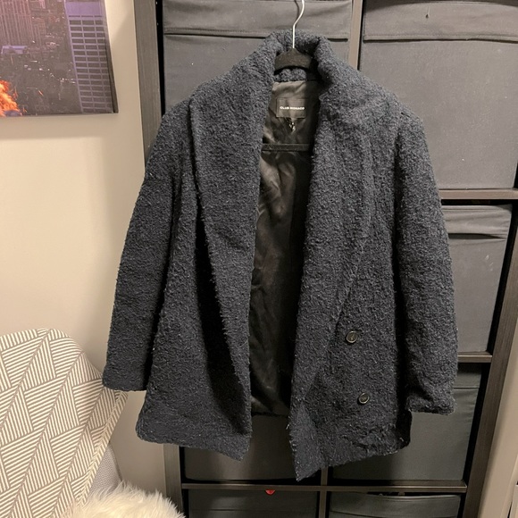 Club Monaco Navy Coat - Picture 2 of 4